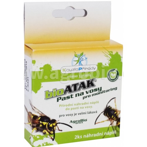 AgroBio KP bioATAK Pasca na osy monitoring, náhradná náplň 2 ks 002143 AgroBio KP bioATAK Pasca na osy monitoring, náhradná náplň 2 ks 002143