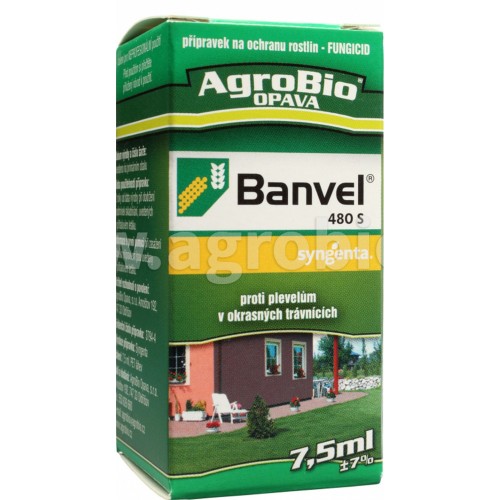AgroBio Banvel 480 S na ničenie burín, 7,5 ml herbicíd 004007 AgroBio Banvel 480 S na ničenie burín, 7,5 ml herbicíd 004007