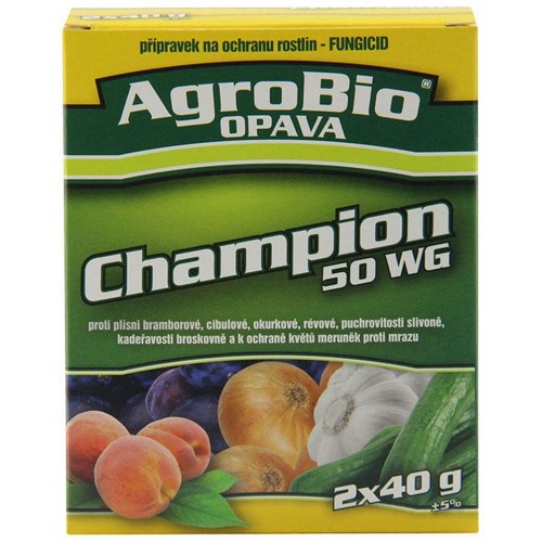 AgroBio CHAMPION 50 WG prípravok na ochranu rastlín 2x40 g