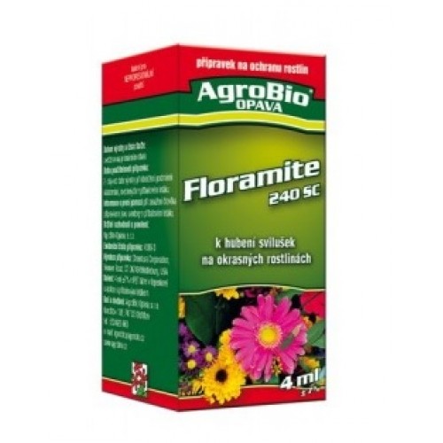 AgroBio FLORAMITE 240 SC 4 ml pre okransné, skleníkové rastliny 001118