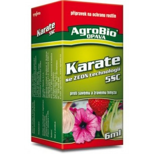 AgroBio 5 CS KARATE sa Zeon technológiu na ničenie savého a žravého hmyzu, 6 ml 001029