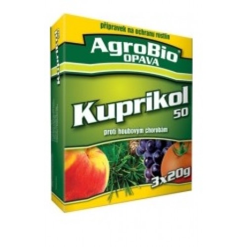 AgroBio KUPRIKOL 50 fungicíd 3x20 g 003072