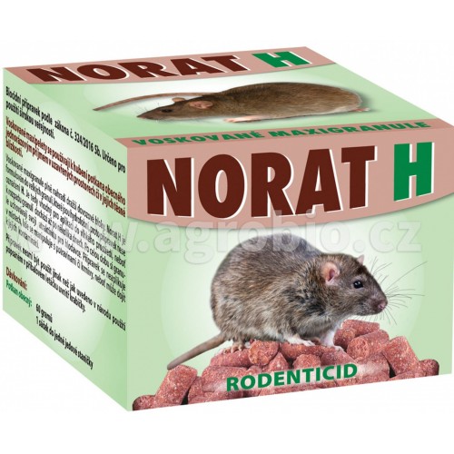 AgroBio NORAT H požerový nástraha, maxipelety, 120 g 008062 AgroBio NORAT H požerový nástraha, maxipelety, 120 g 008062