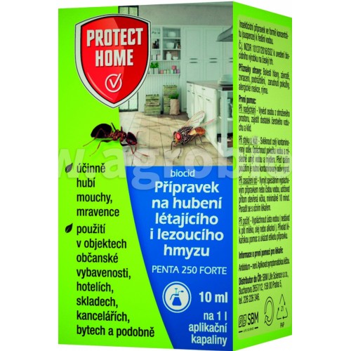 AgroBio PROTECT Home univerzálny insekticíd, hubenie hmyzu, 10 ml 002157