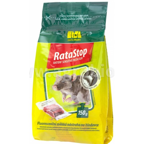 AgroBio PM RATASTOP mäkká nástraha na hlodavce, 150 g 008068 AgroBio PM RATASTOP mäkká nástraha na hlodavce, 150 g 008068