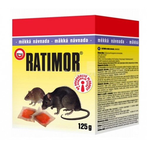 AgroBio RATIMOR - mäkká návnada 1 kg 008050