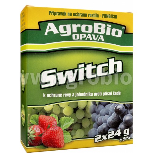 AgroBio SWITCH ochrana proti plesni sivej, 2x24 g 003271