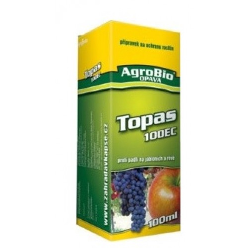 AgroBio TOPAS 100 EC proti múčnatke a chrastavitosti, 100 ml 003131