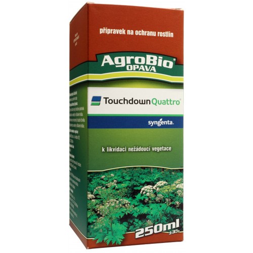 AgroBio TOUCHDOWN QUATTRO hubenie burín, 250 ml herbicíd 004065 AgroBio TOUCHDOWN QUATTRO hubenie burín, 250 ml herbicíd 004065