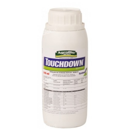 AgroBio TOUCHDOWN QUATTRO hubenie burín, 500 ml herbicíd 004066 AgroBio TOUCHDOWN QUATTRO hubenie burín, 500 ml herbicíd 004066