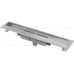 ALCAPLAST Professional Low podlahový žľab s okrajom pre plný rošt APZ1106-550
