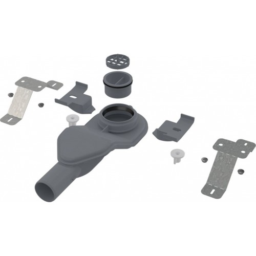 ALCAPLAST Extra-nízky sifón DN40 a sada nastaviteľných nôh APZ-S6