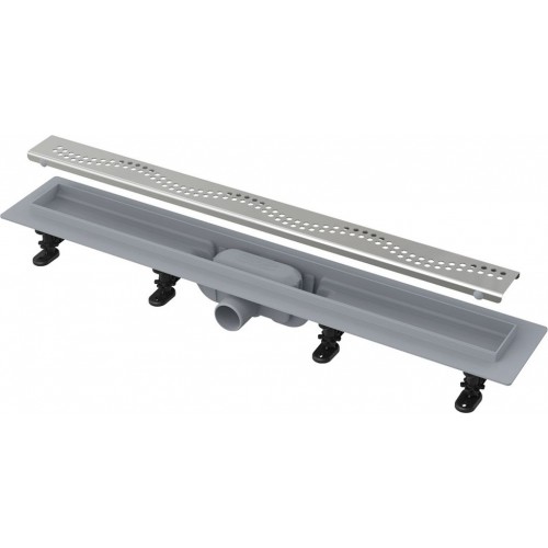 ALCAPLAST Simple Podlahový žľab s okrajom pre perforovaný rošt APZ8-850M ALCAPLAST Simple Podlahový žľab s okrajom pre perforovaný rošt APZ8-850M