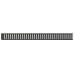 ALCAPLAST Rošt pre líniový podlahový žľab 1150mm, čierna-mat PURE-1150BLACK