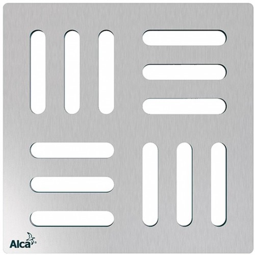 ALCAPLAST Mriežka pre nerezové vpuste 102 × 102 mm nerez MPV011 ALCAPLAST Mriežka pre nerezové vpuste 102 × 102 mm nerez MPV011