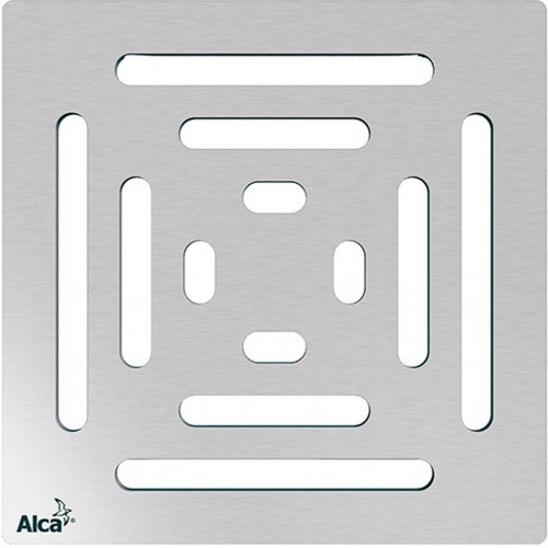ALCAPLAST Mriežka pre nerezové vpuste 102 × 102 mm nerez MPV012