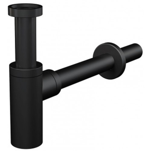 ALCAPLAST Sifón umývadlový DN32 DESIGN, čierna-mat A400BLACK