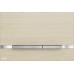 ALCAPLAST Flat Wood Ovládacie tlačidlo pre predstenové systémy, kov-dekor dreva STRIPE-OAK