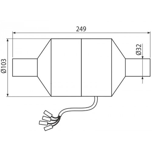 ALCAPLAST Ventilátor pre predstenové inštalačné systémy s odvetrávaním P128