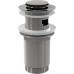 ALCAPLAST výpusť umývadlová malý guľatý click - clack 5/4" A391