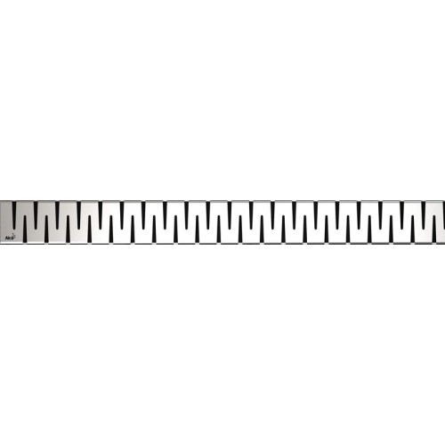 ALCAPLAST ZIP Rošt pre líniový podlahový žľab 950mm, nerez-lesk ZIP-950L