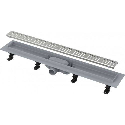 ALCAPLAST Simple Podlahový žľab s okrajom pre perforovaný rošt APZ10-550M ALCAPLAST Simple Podlahový žľab s okrajom pre perforovaný rošt APZ10-550M
