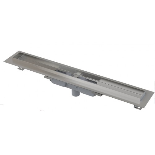 ALCAPLAST Professional Low podlahový žľab s okrajom pre plný rošt APZ1106-650 ALCAPLAST Professional Low podlahový žľab s okrajom pre plný rošt APZ1106-650