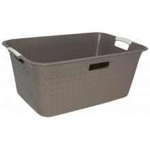 CURVER NUANCE 40L Kôš na čistú bielizeň 60 x 39 x 26 cm hnedý 17197403