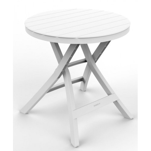 ALLIBERT BISTRO Oregon stôl, biela 17199556