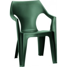 ALLIBERT DANTE záhradná stolička, 57 x 57 x 79 cm, tmavo zelená 17187058