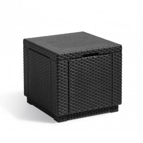 ALLIBERT taburet CUBE antracit 189445