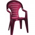 CURVER kreslo vysoke BONAIRE bordo, 17180277