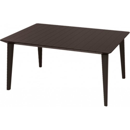 ALLIBERT LIMA 160 stôl 157 x 98 x 74cm, hnedá 17202806 ALLIBERT LIMA 160 stôl 157 x 98 x 74cm, hnedá 17202806