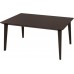 ALLIBERT LIMA 160 stôl 157 x 98 x 74cm, hnedá 17202806