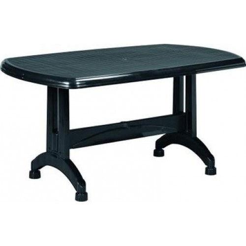 ALLIBERT PORTLAND stôl 150 x 90 x 72 cm, grafit 17180031