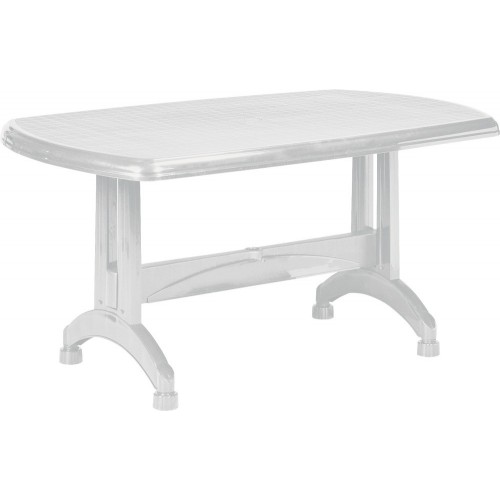 ALLIBERT PORTLAND stôl 150 x 90 x 72 cm, biela 17180031