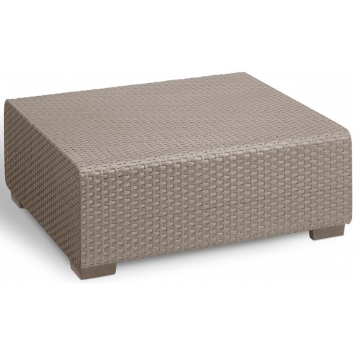 ALLIBERT SALTA/SAPPORO Stolík, 70 x 70 x 30 cm, cappuccino 17206013