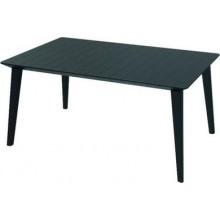ALLIBERT LIMA 160 stôl 157 x 98 x 74cm, grafit 17202806