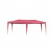 Altánok 3601-PL záhradný 3 x 6 m červený 3401/6