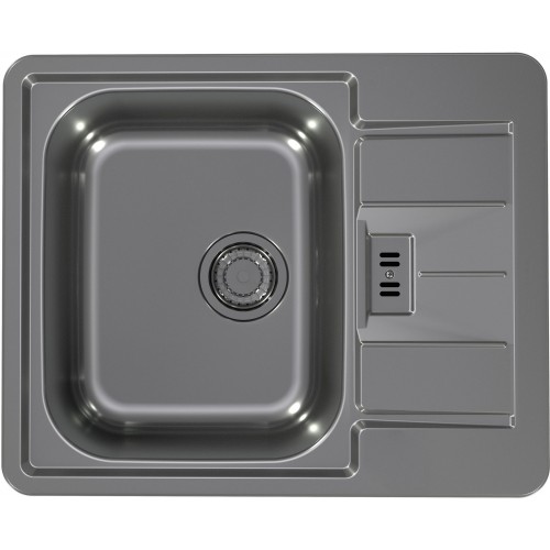 ALVEUS LINE 60 Monarch kuchynský drez, 615 x 500 mm, antracit 1078537