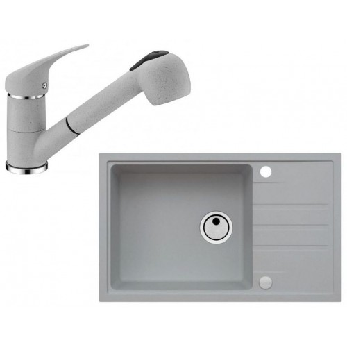 ALVEUS Set INTERMEZZO 130 drez 780x480 mm + batéria AM 20, betón