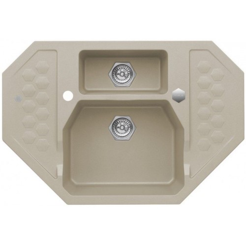 ALVEUS SENSUAL 60 kuchynský drez granitový, 900 x 610 mm, pebble 02