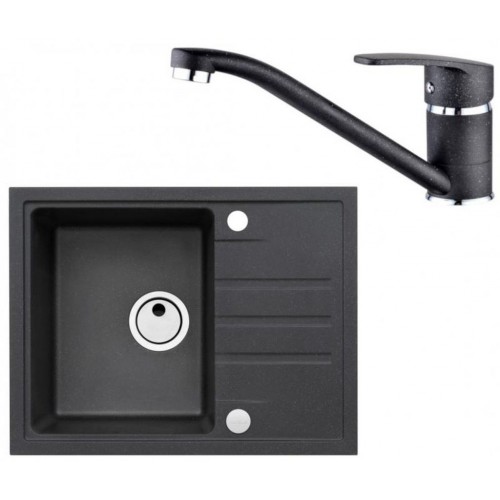 ALVEUS Set INTERMEZZO 30 drez 620x480 mm + batéria NINA, čierna