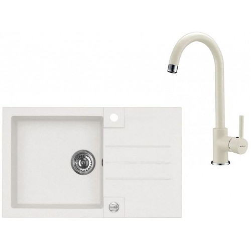 ALVEUS Set ROCK 130 drez 780x480 mm + batéria AM 120, biela