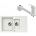 ALVEUS Set ROCK 70 drez 780x480 mm + batéria AM 20, biela