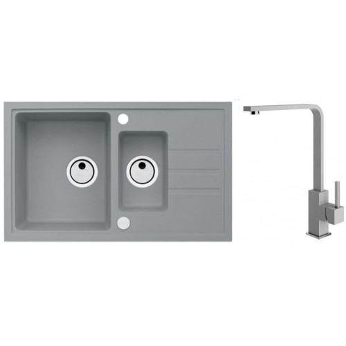 ALVEUS Set INTERMEZZO 70 drez 780x480 mm + batéria AFRA, betón