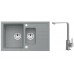 ALVEUS Set INTERMEZZO 70 drez 780x480 mm + batéria AFRA, betón