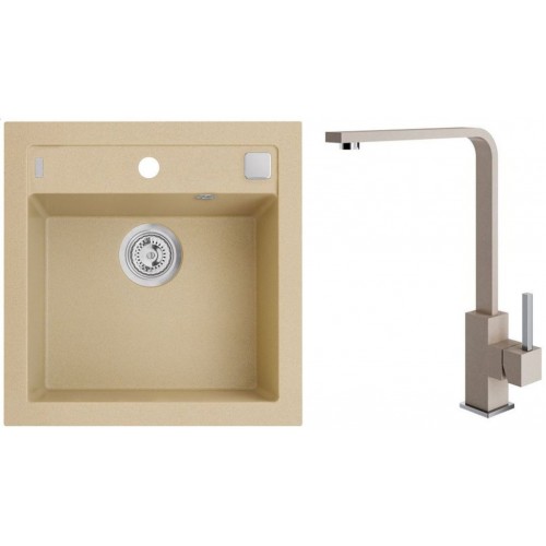 ALVEUS Set FORMIC 20 drez 520x510 mm + batéria AFRA, béžová