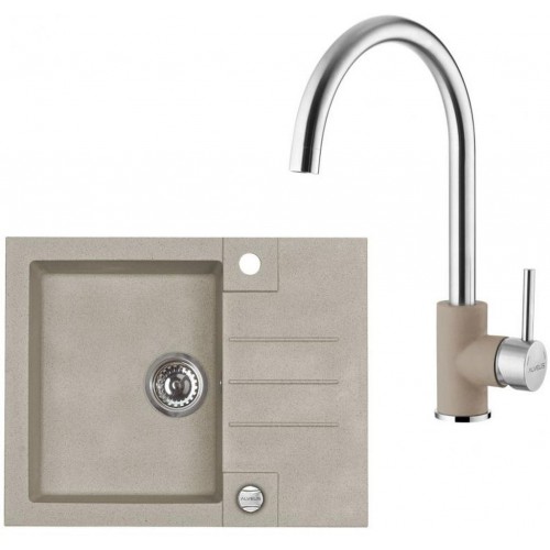 ALVEUS Set ROCK 30 drez 595x475 mm + batéria ELZA, Pebble 02