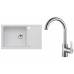 ALVEUS Set INTERMEZZO 130 drez 780x480 mm + batéria TONIA, biela + chróm